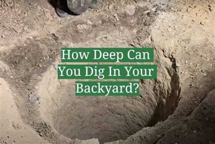 Can you dig out a filled in pool?