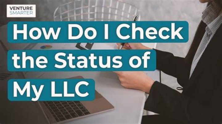 How do I check the status of my LLC in Wisconsin?