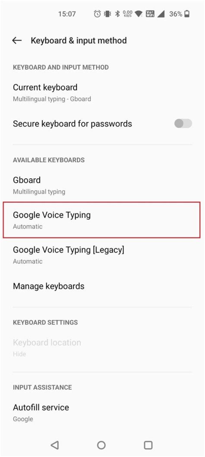 How do I remove Google Voice model?