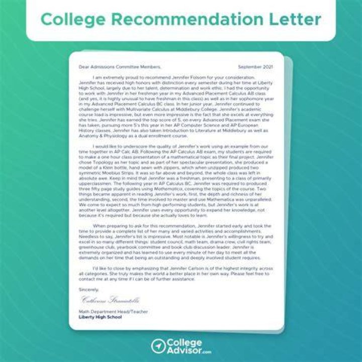 How do you ask for a college recommendation?