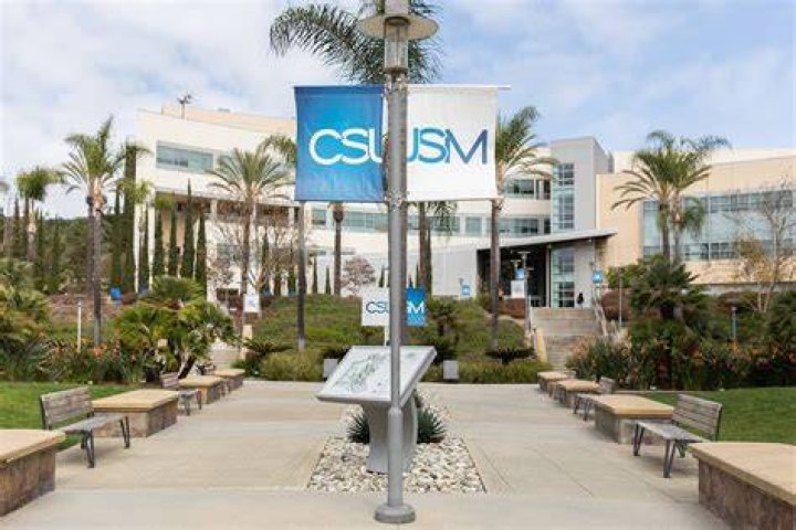 How many students live on-campus at Csusm?