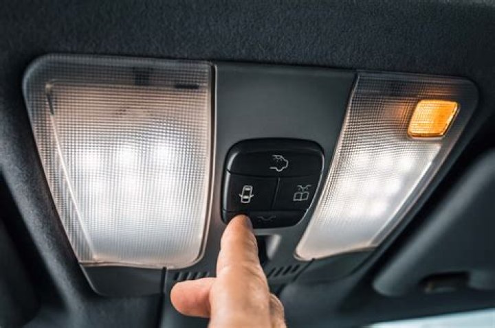 What are the lights called inside your car?