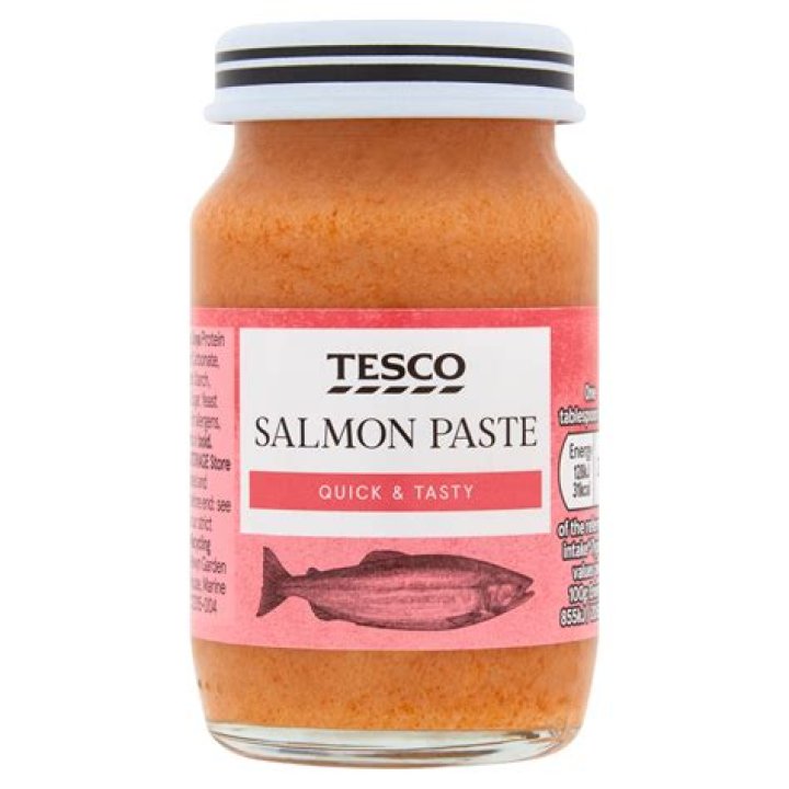 What is in salmon paste?