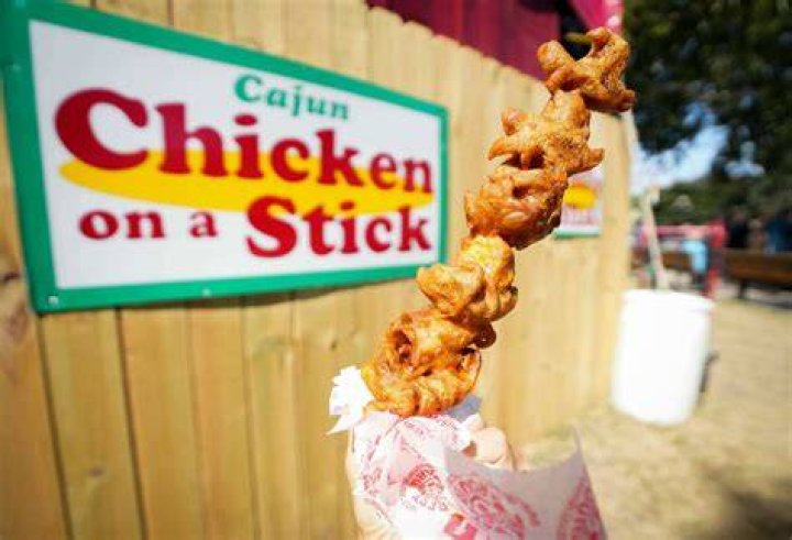 What is the food on a stick called?