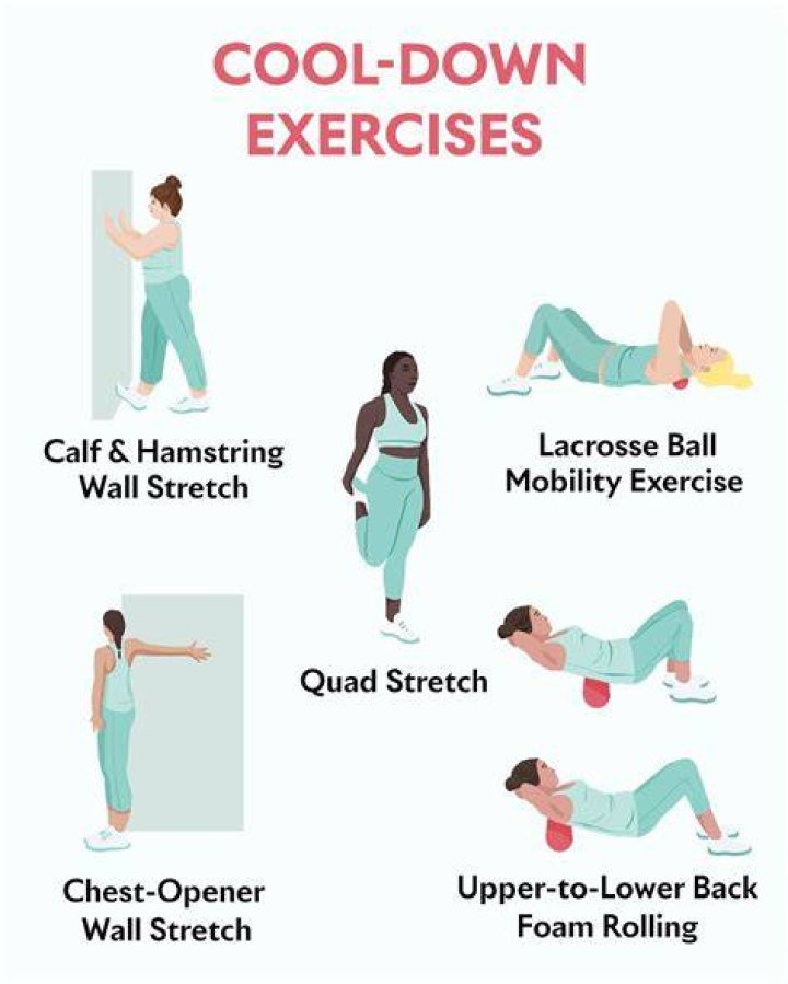 What is the purpose of cool down exercise?