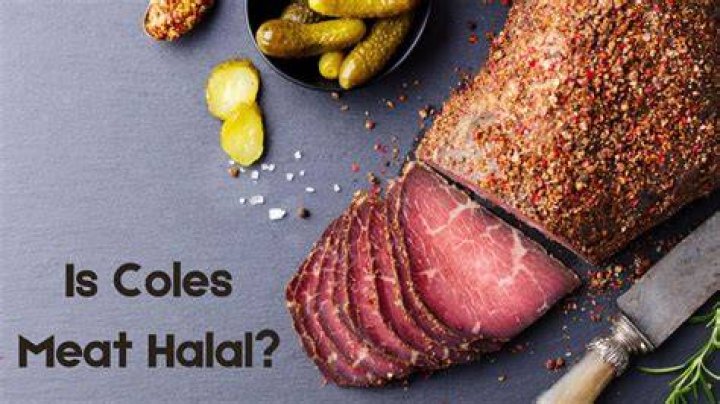 What meat is halal at Coles?
