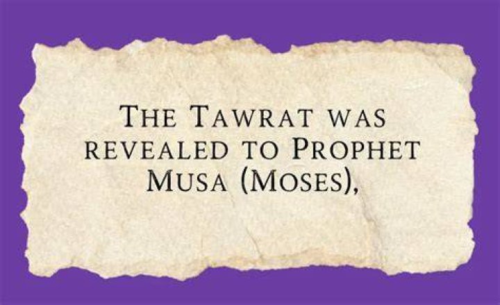When was the Tawrat revealed?