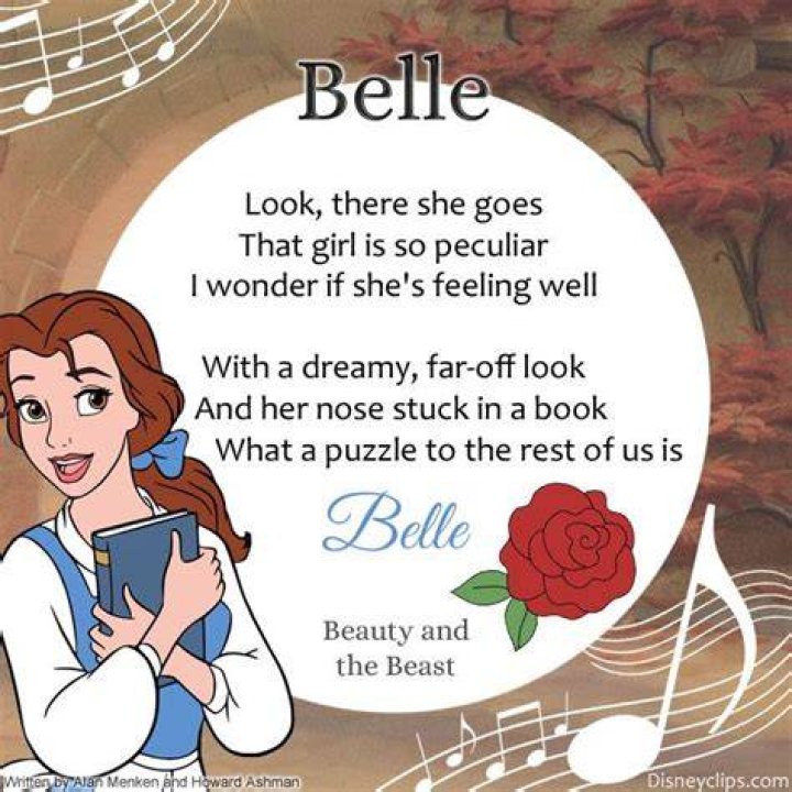Who wrote the song Belle?