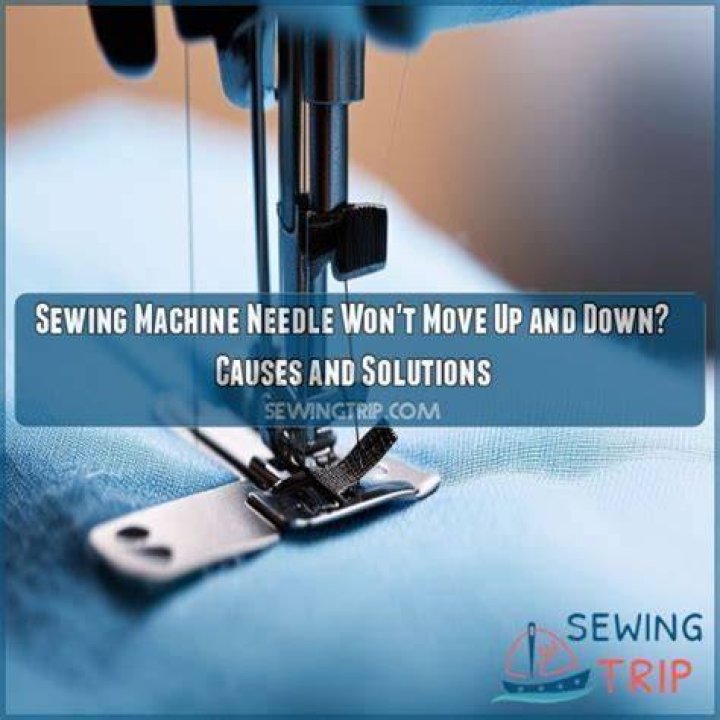 Why is my sewing machine needle not going up and down?